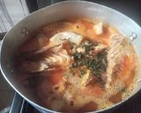 A picture of step 2 of Sweet Potatoes Pepper soup.