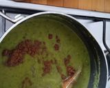 A picture of step 23 of Aromatic Pea & Mint Soup.
