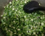 A picture of step 6 of Fried Bhindi.