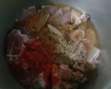 A picture of step 2 of Mutton pulao.