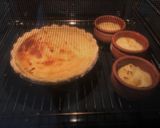 A picture of step 4 of Milk pie with crust.