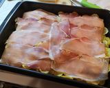 Tejszínes feta sajtos rakott csirke, burgonya chipssel recept fázis 5 fotója