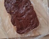Foto del paso 5 de la receta: Postre/turrón inspirado en Mantecol® 🎅 Postre de maní y miel, marmolado con cacao y sin cocción 🎅