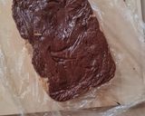 Foto del paso 5 de la receta: Postre/turrón inspirado en Mantecol® 🎅 Postre de maní y miel, marmolado con cacao y sin cocción 🎅