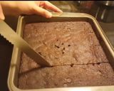 A picture of step 7 of Fudge brownies.