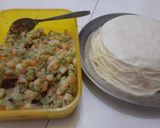 Foto langkah ke 3 dari resep Lumpia isi sayuran.