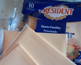 Foto del paso 3 de la receta: Pollo con salsa de queso y papas doradas
