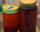 Hình bước làm 4 của món Cold brew lá nếp