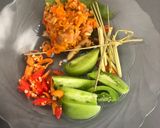 Foto langkah ke 2 dari resep Cumi telor hitam pedas #pencurinasi#siapramadhan.