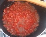 Foto del paso 2 de la receta: Tallarines rojos de carne c/ crema huancaina