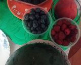 Pas rețetă Salată de fructe în coșulet din pepene verde🍉🍉😋 1 fotografie
