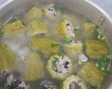 Hình bước làm 6 của món Canh khổ qua độn thịt