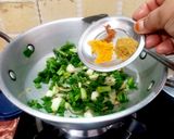 हरे प्याज़ की सब्जी रेसिपी चरण 4 फोटो