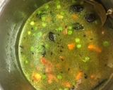 A picture of step 5 of Mint pulao.