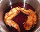 A picture of step 6 of Irresistible Sweet and Spicy Fried Chicken Wings.