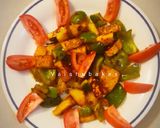 A picture of step 6 of Healthy Grilled Salad (With Veggies, Paneer and Sprouts).