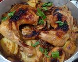 صورة لخطوة 4 من وصفة صينيه البطاطس بالفراخ اللذيذه بطريقه مميزه😋😋🍗