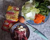 Foto langkah ke 1 dari resep Mie Nyemek Daging Sapi.