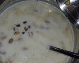 A picture of step 5 of Prasadam phirni with Ground Rice.