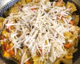 A picture of step 12 of Desi Style Masala Pasta.