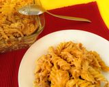 Foto del paso 11 de la receta: Pasta picante con pollo y gratinada con queso🍝