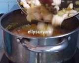 Foto langkah ke 5 dari resep Bubur Gurih Jagung -Labu Kuning (Creamy Corn & Pumpkin Porridge).