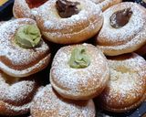 Egyszerű szalagos fánk recept fázis 5 fotója