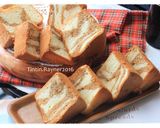 Foto langkah ke 13 dari resep Chiffon Marble Vanilla Mocca Super Lembutt dan Moist.
