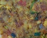A picture of step 5 of Spicy sprouts masala sandwich.