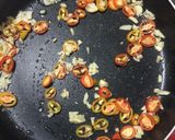 Foto langkah ke 2 dari resep Tumis Bayam Oyong Jalapeno.