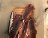 Bruschette di alici marinate con le erbe aromatiche