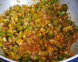 A picture of step 2 of Pav bhaji.