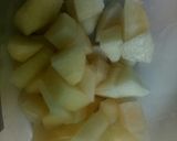 Foto langkah ke 1 dari resep Milkshake Pear Melon.