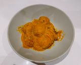 A picture of step 4 of Vegan Meatball with Sauce.