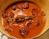 Une image de l'étape 7 de Daube de Boeuf à l'Orange.