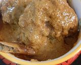 A picture of step 2 of Murg makhani.