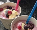 A picture of step 5 of Berry berry falooda.