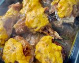 Foto del paso 5 de la receta: Pollo marinado con salsa de palosanto (caqui/kaki)