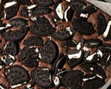 A picture of step 8 of Oreo Brownies for Valentine's Day!.