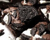 A picture of step 9 of Oreo Brownies for Valentine's Day!.
