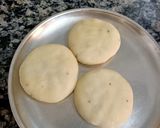 A picture of step 7 of Moong dal Kachori chaat.