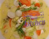 Foto langkah ke 8 dari resep Tumis Sayuran Masak Santan.