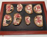 Une image de l'étape 2 de Tartines avec des restes du frigo.
