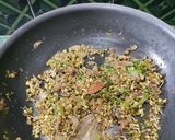 A picture of step 3 of Sprouted Moong Daal Rice.