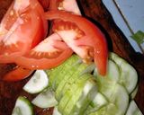 Foto langkah ke 1 dari resep Tumis Sawi Timun.