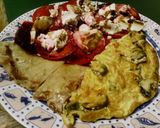 Foto del paso 1 de la receta Tortilla de mejillones, secreto de cerdo ibérico y ensalada Caprese