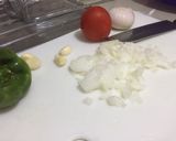 Foto del paso 3 de la receta: Polo Bandari (arroz con atún)