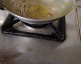 A picture of step 2 of Sev bhaji recipe.