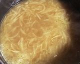 A picture of step 4 of Easy Onion Gratin Soup with Bread.