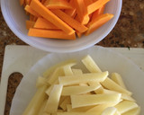Foto del paso 1 de la receta: Palitos crocantes de papa y zapallo